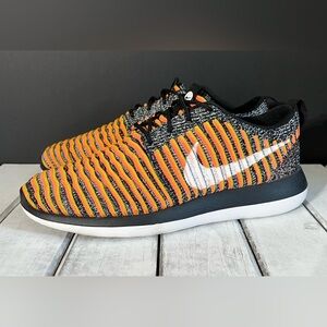 Nike Roshe Two Flyknit “Bright Mango” Sneakers, Women’s 7